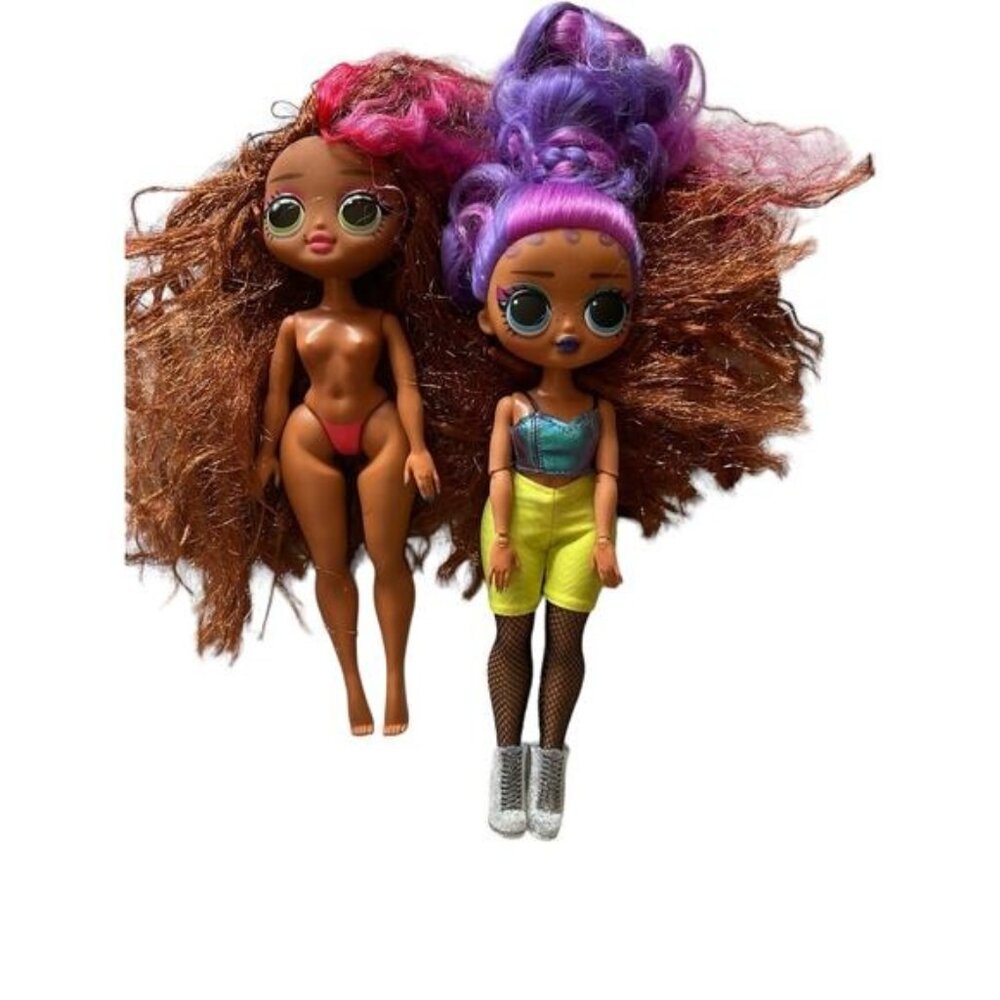 LOL Surprise OMG Queens and Swim Doll Bundle of Two